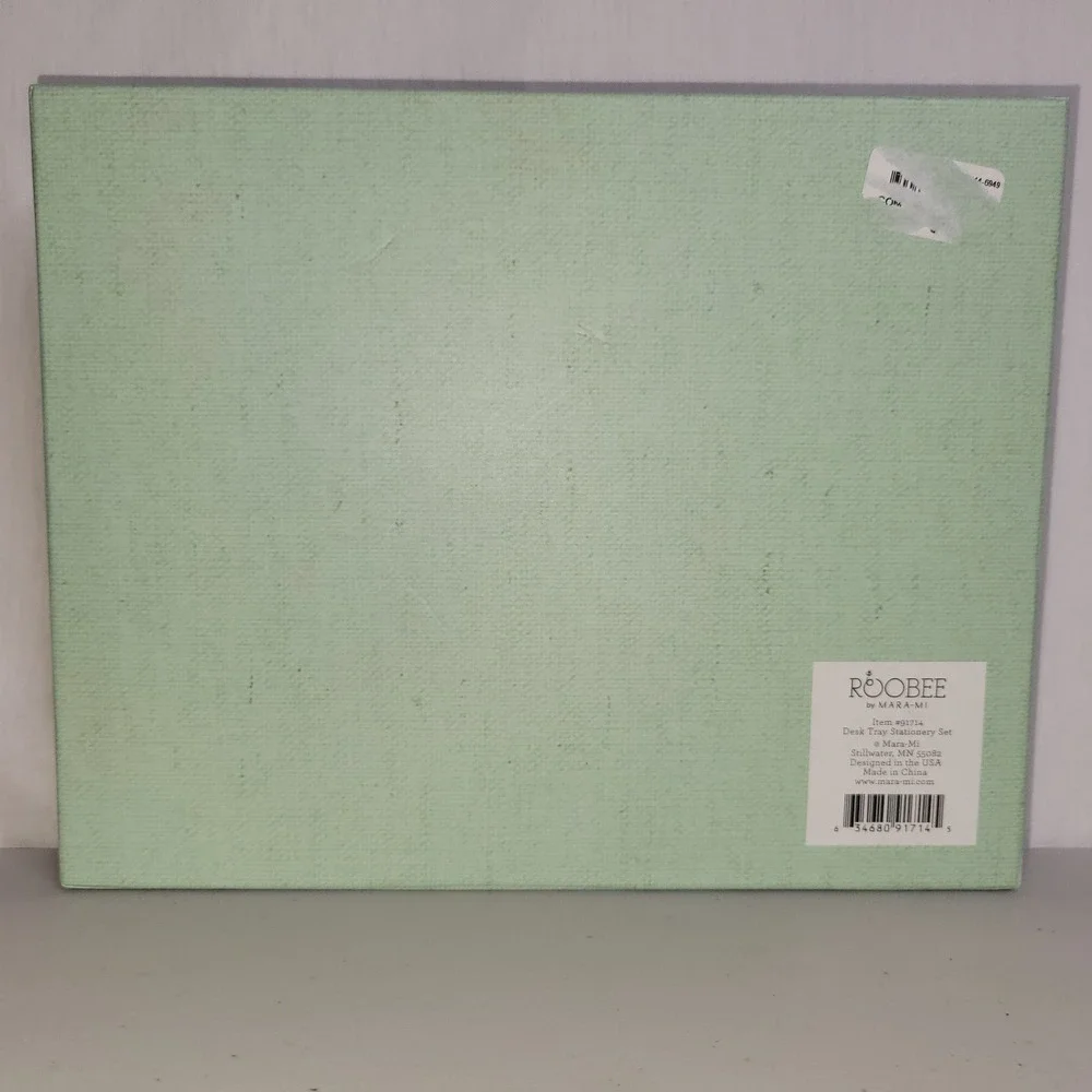 Roobee by‎ Mara Mi Desk Stationery Set - Thank You Cards, Notepad, Envelopes